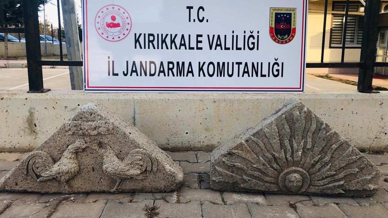 Kırıkkale'de tarihi eser operasyonu