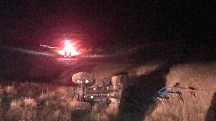 Kırıkkale'de devrilen traktörün sürücüsü öldü