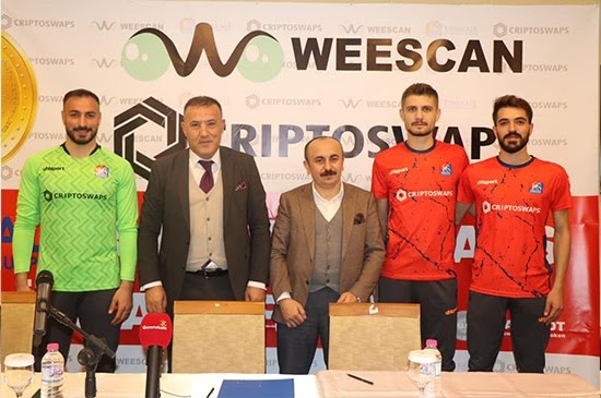 Criptoswaps, Kırıkkalespor’un sponsoru oldu 