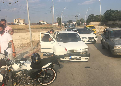 Kırıkkale'de, Trafik kazası 