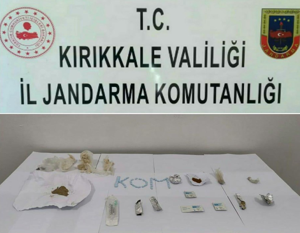 Kırıkkale’de uyuşturucu operasyonu