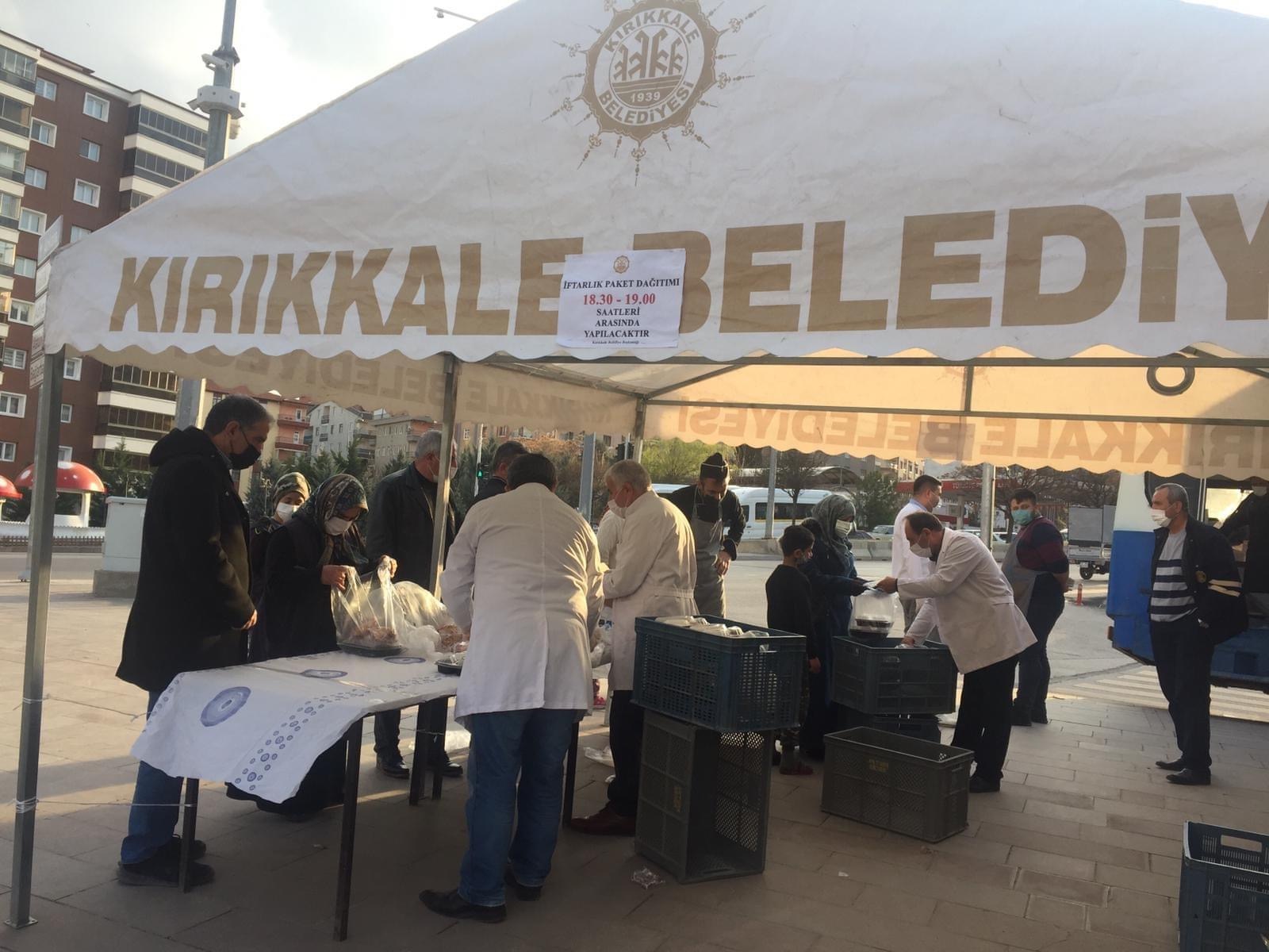 Kırıkkale Belediyesinden iftar dayanışması