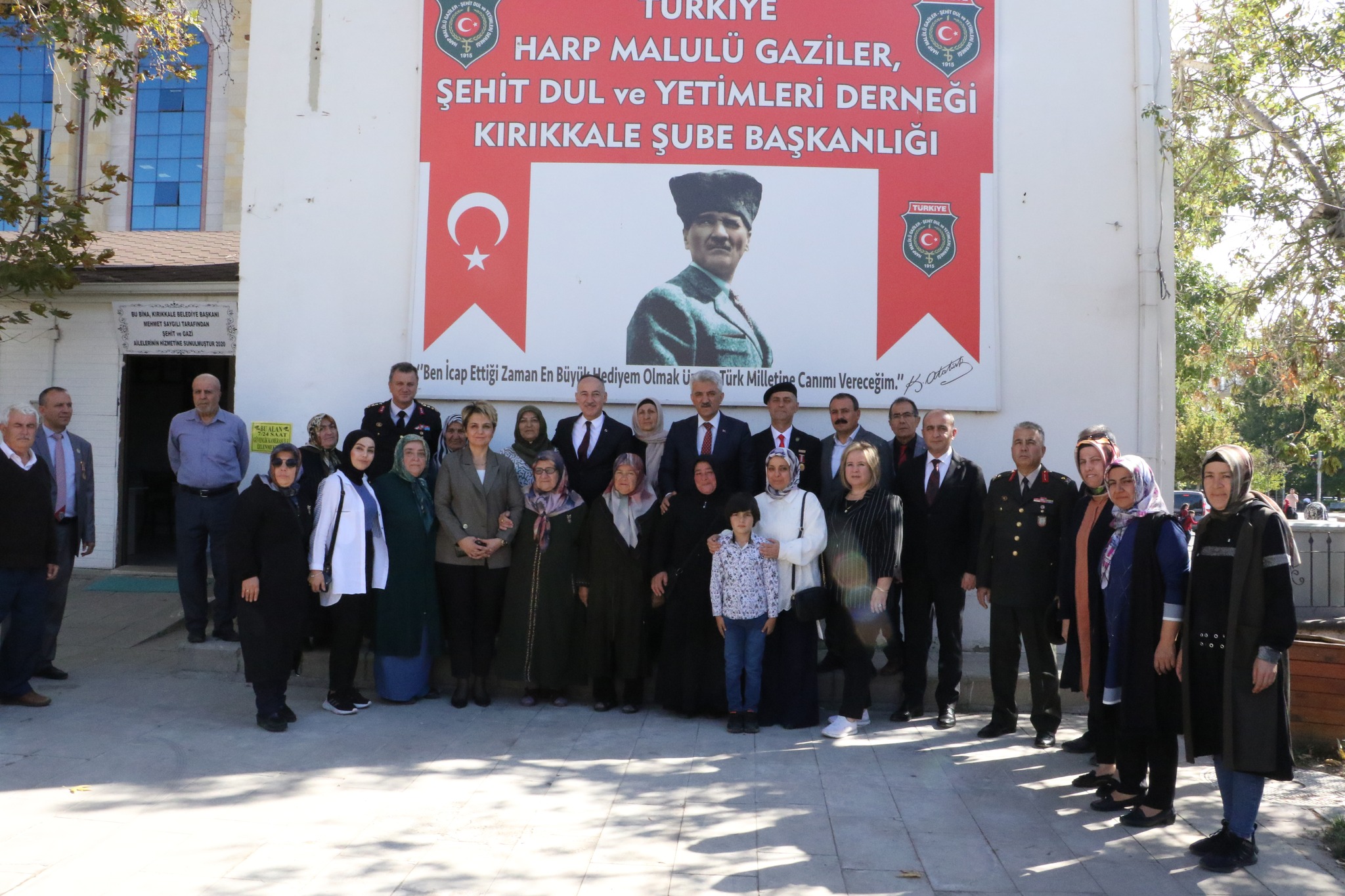 Kırıkkale'de Gaziler Günü  töreni düzenlendi 