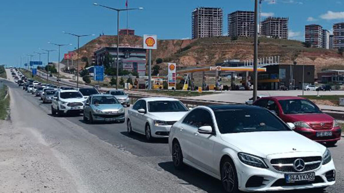 Kırıkkale'de Kurban Bayramı tatilinde 800 bin araç