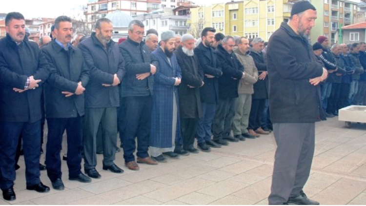 Kırıkkale’de, Gıyabi Cenaze Namazı Kılındı