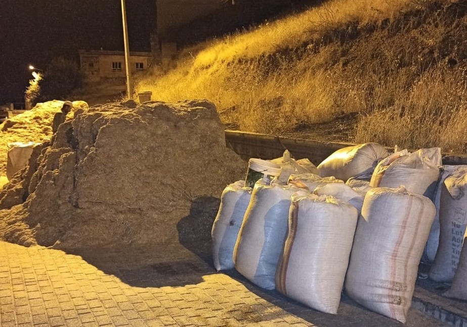 Kırıkkale'de,  kışlık saman hazırlıkları sürüyor  