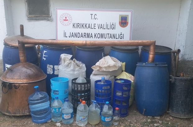 Kırıkkale'de, sahte içki operasyonu