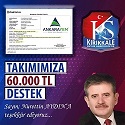 Nurettin Aydın'dan Kırıkkalespor'a 60 Bin TL