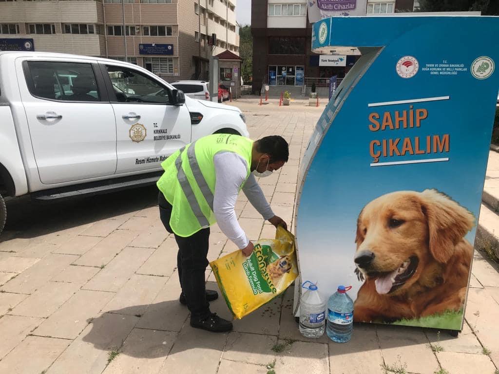 Kırıkkale Belediyesi, Sokak hayvanları unutulmuyor