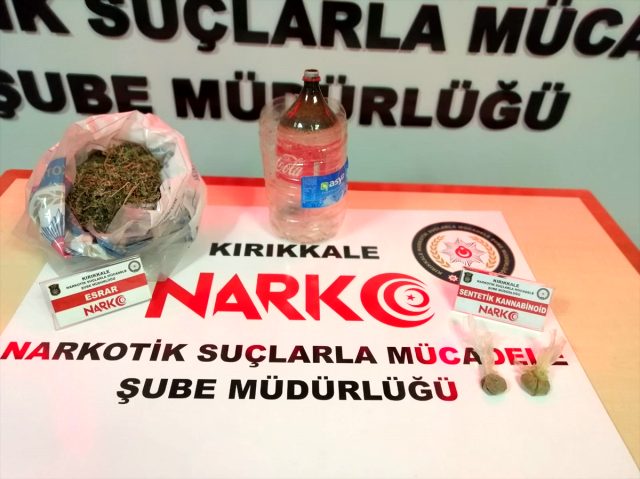 Kırıkkale'de uyuşturucu operasyonu 